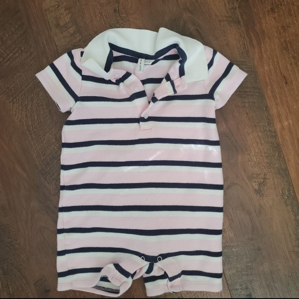 Janie and jack striped romper